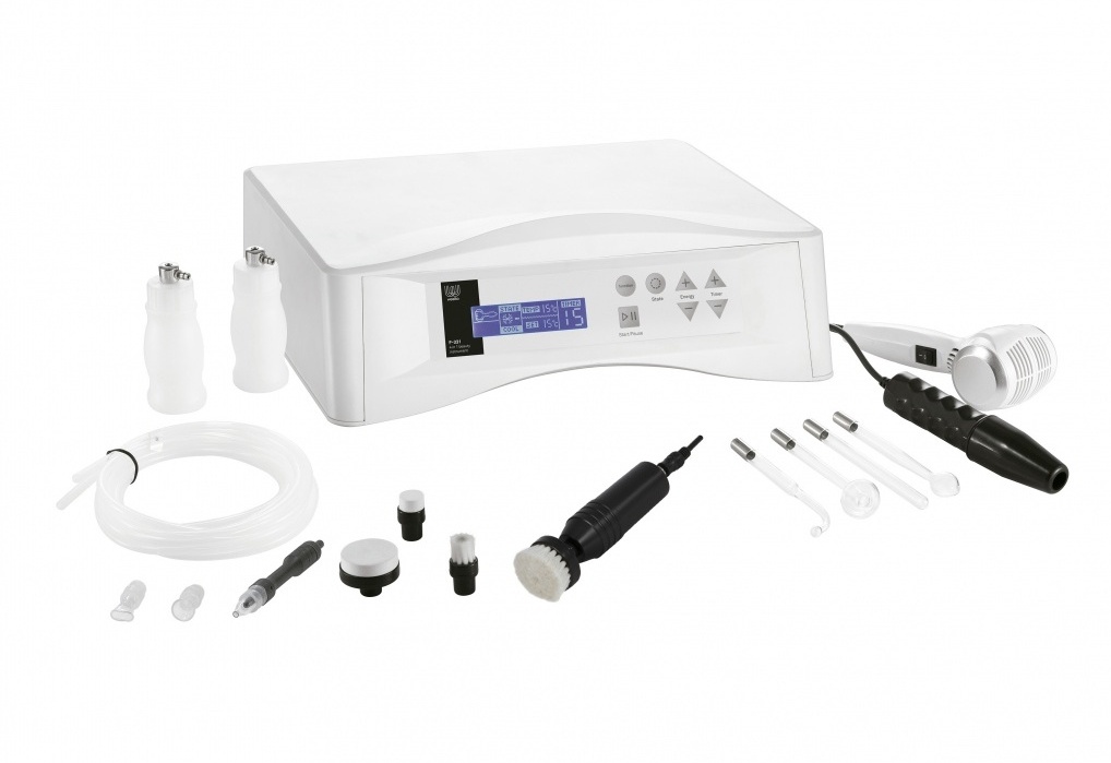 Weelko 5 in 1 Beauty Salon Machine (Hot & Cold Hammer, High Frequency, Skin Brush, Skin Vac and Spray)