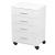 Weelko Handy Beauty Trolley Cabinet with 4 Drawers - view 1