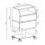 Weelko Care Wooden Spa Trolley with Drawers - view 4